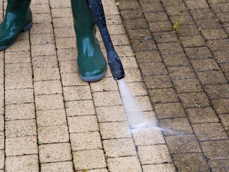 What does a pressure cleaning involve